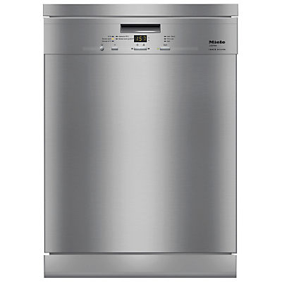 Miele G4940BKCLST Freestanding Dishwasher, Clean Steel